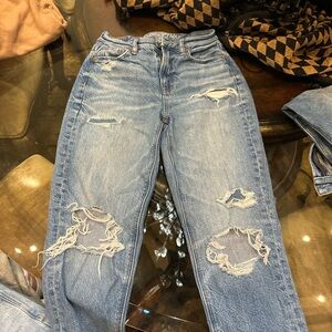 American Eagle mom jeans